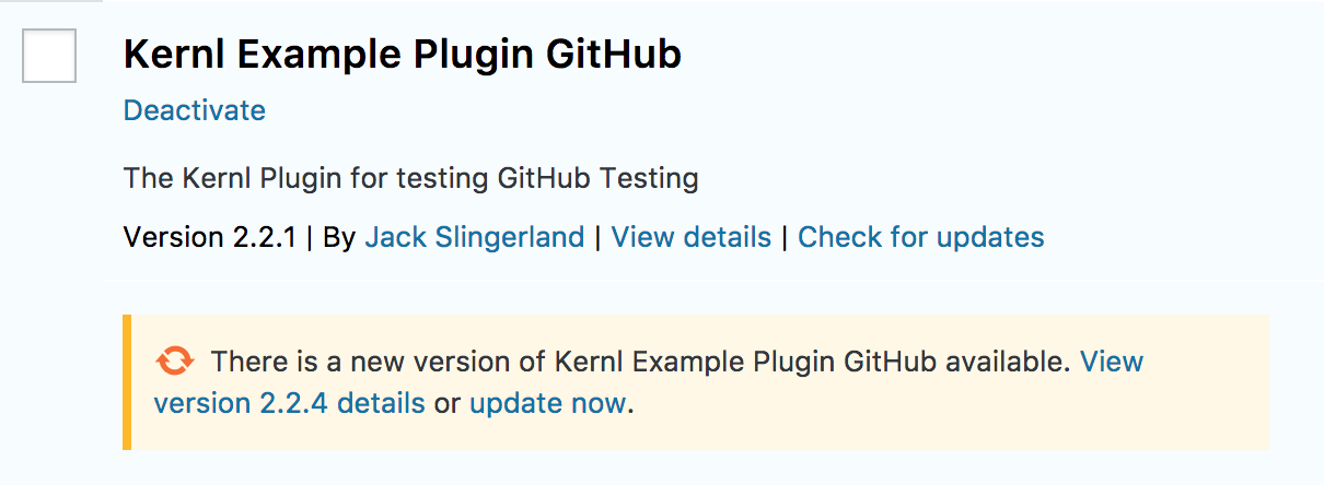 New WordPress update available
